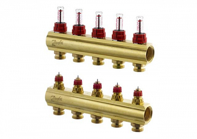 088U0525 Распределительный коллектор типа Danfoss FHF-5F